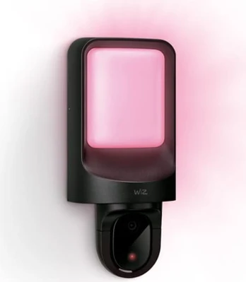 WiZ Smart WiFi Outdoor Wall Light with Camera Wizarding World
