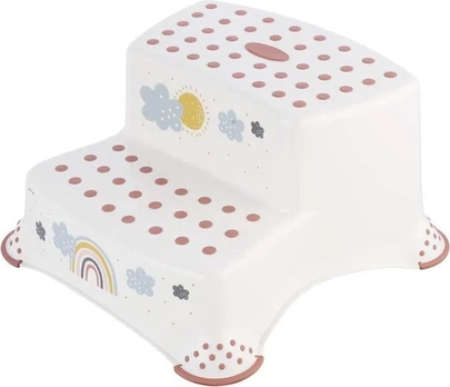 KEEEPER dvigubas laiptelis RAINBOW, white, 10031