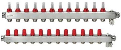 Danfoss Manifoldsæt ssm-12f 12+12 m/flowmeter