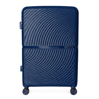 Solier Luggage Medium Solier M TORIDE 23 Navy PP Suitcase
