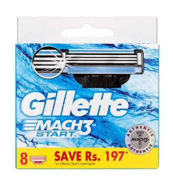 Skutimosi peiliukai Gillette Mach3, 7 vnt.