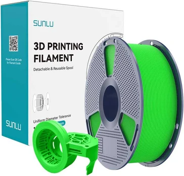 Filament Sunlu PETG High-Speed Matte (žalia)