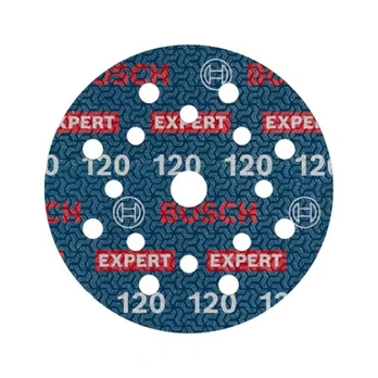 Šlifavimo diskas BOSCH Expert 0780 150mm P120 Velcro, 50vnt.