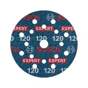 Šlifavimo diskas BOSCH Expert 0780 150mm P120 Velcro, 50vnt. kaina