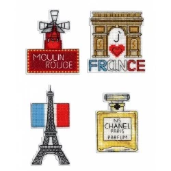 France - Magnets SR-306 - Siuvinėjimo rinkinys