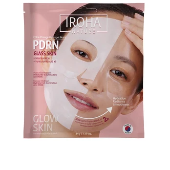 Iroha PDRN GLASS SKIN color change hydrogel mask 1 u