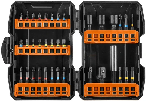 Neo Tools Smūginis antgalių rinkinys, 36 vnt.