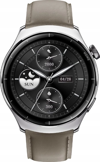 „Mibro Watch Lite3 Pro Khaki Gray“ (sidabro spalvos)