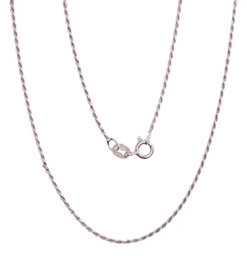 Sidabrinė grandinėlė Rope 1,1 mm - 2.1 g. - 40 - 1,1 mm.