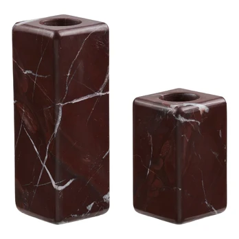 Žvakidės, 2 vnt., 4/4 x 4/4 x 7/11 cm