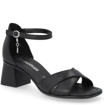 Basutės moterims, Juoda, SANDALS