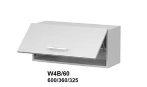 Extom Pakabinama spintelė Sidabrinis W4B 60