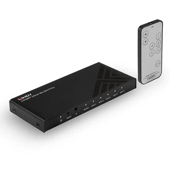 Lindy HDMI jungiklis 5 prievadų HDMI 18G