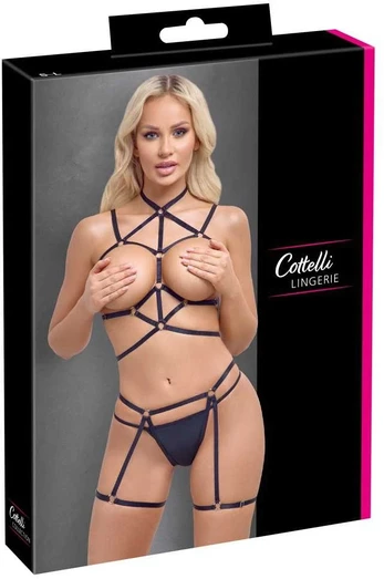 Cottelli lingerie Bondage Set S-L Seksuali liemenėlė