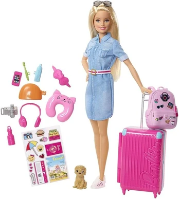 Lėlė Barbie keliautoja Dreamhouse Adventures, FWV25