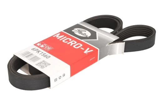 V formos rumbuoti diržai GATES 6PK1560