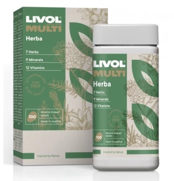 Maisto papildas LIVOL MULTI Herba N100