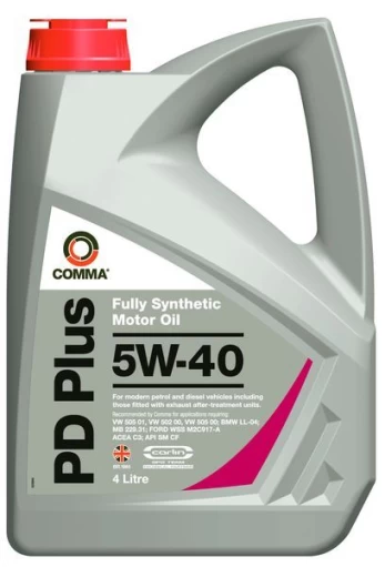 Variklių alyva COMMA PD Plus (4L) 5W40 sintetinis PD PLUS 5W40 4L