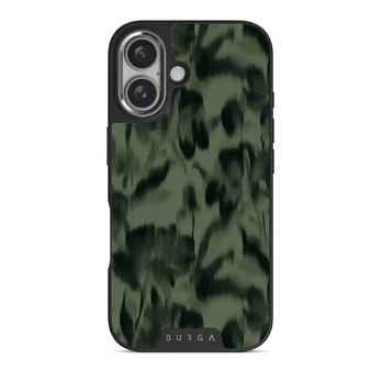 Soft Focus - iPhone 16 Plus Case, Elite Dark (MagSafe) / Silver