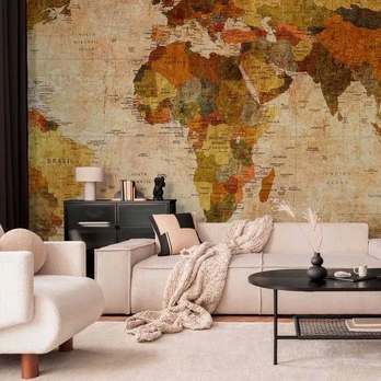 Artgeist Fototapetas - Old World Map