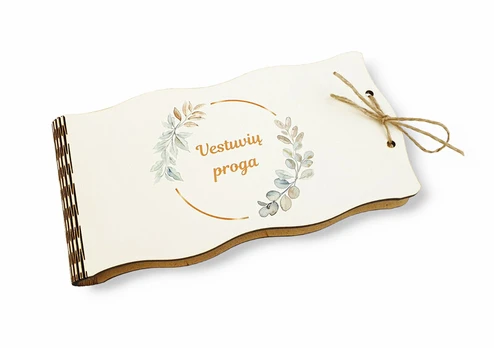 Pinigų vokelis Vestuvių proga, baltas