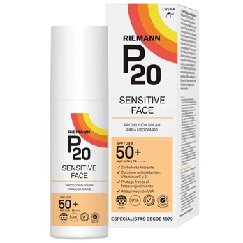 Riemann P20 Sensitive Face apsauga nuo saulės Spf50+ 50g