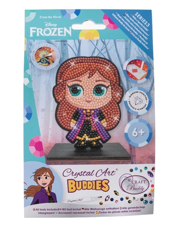 DISNEY FROZEN Piešimo deimantais rinkinys „Anna“