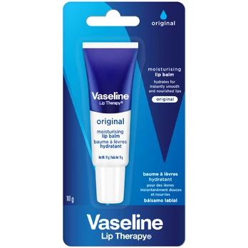 VASELINE LIP THERAPY ORIGINAL MOISTURISING lūpų balzamas, 10 g