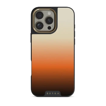 Slow Burn - iPhone 16 Pro Case, Elite Dark (MagSafe) / Gold