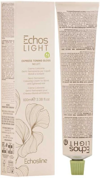 Echosline Echoslight Colorising Toneris 100ml - Ash | Popielaty