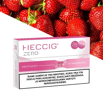 Heccig Zero Strawberry kaitinančios lazdelės