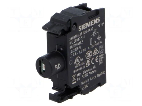 Illuminating unit | 22mm | 3SU1.5 | -25÷70°C | Illumin: LED | front