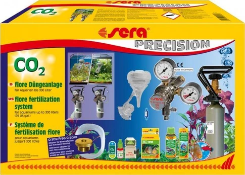 sera flore CO2 trąšų sistema