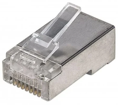 Mercodan Modularstik RJ45, KAT5E Solid/Stranded FTP Sk?rmet,