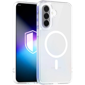 Dėklas 3MK Misty MagCase do Samsung Galaxy A37 balta