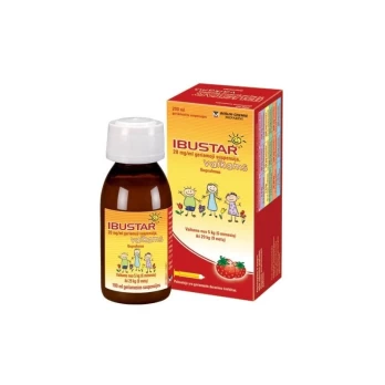 IBUSTAR 20 mg/ml geriamoji suspensija 100 ml