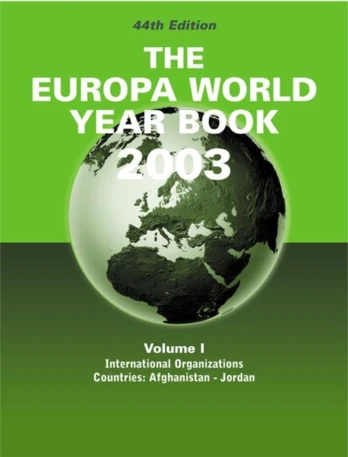 Europa World Year Book V1 Usa
