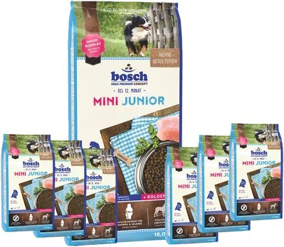 Bosch Petfood Mini Junior 15kg + 6kg
