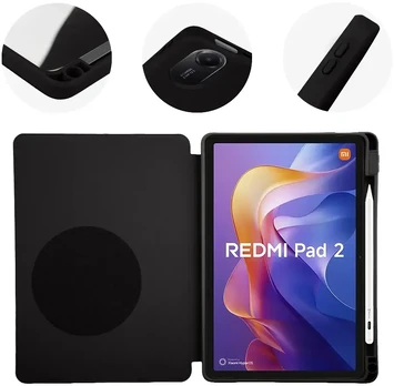 OBAL:ME SolidTab Case for Xiaomi Redmi Pad 2 Juodas