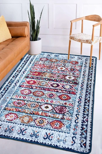 Durų kilimėlis (80 x 200) Conceptum Hypnose Weref - Mėlyna