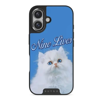 Nine Lives - iPhone 16 Plus Case, Elite Dark (MagSafe) / Gunmetal