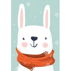 Deimantinis paveikslas Snow Hare WD2539