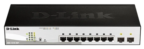 Switch DGS-1210-08P 8GE PoE 2SFP