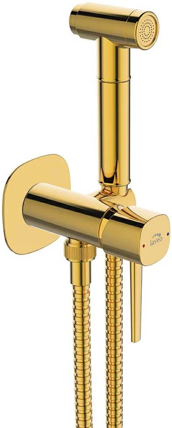 Bidė dušelio komplektas Laveo Pola, Gold