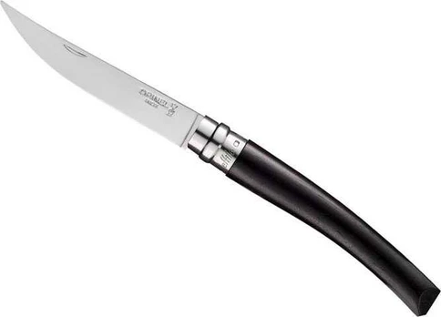 Opinel Opinel Knife Slim Ebony Mirror Blade Nr.10