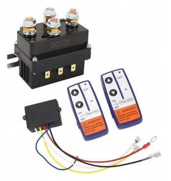 Gervės relė 500a kontaktorius 12v 30w