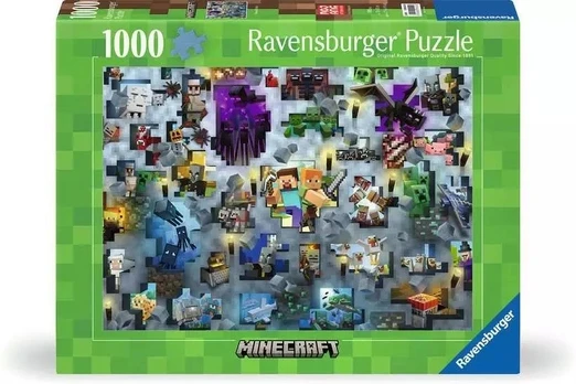 Dėlionė Ravensburger Minecraft Challenge 17188, 70 cm x 50 cm