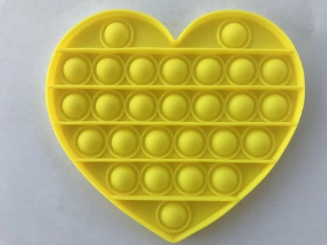 Silikoninis žaislas POP-it Širdelė