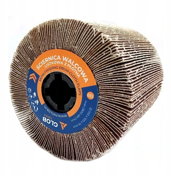 Šlifavimo volas lapinis Glob Tools iš audeklo 100x100x19mm Satyniarka