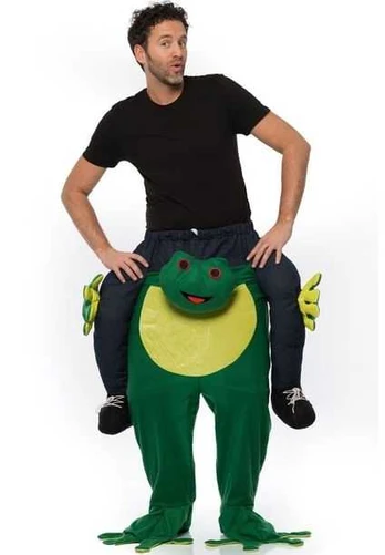 PartyChimp Ride On frø kostume